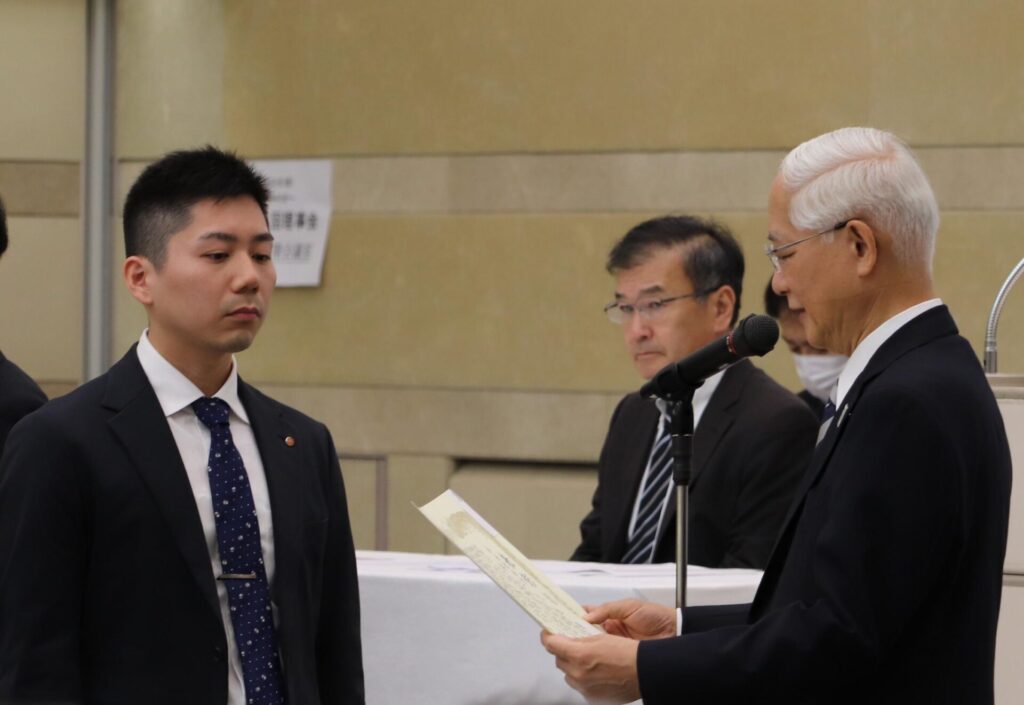 日本道路協会 会長奨励賞表彰式